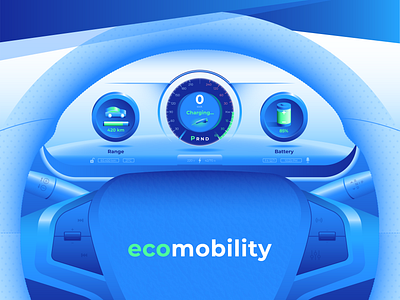 Ecomobility icon illustration illustrator infographic isometric line linear renewable vector