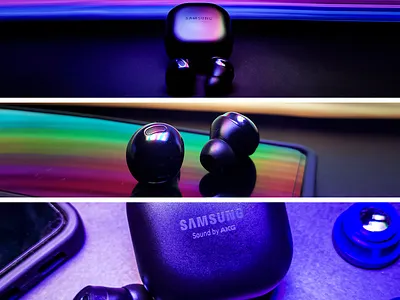 Product Photography airbuds buds pro mobile photography salaxy samsung