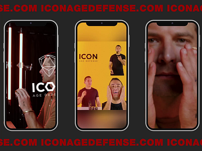 ICONAGEDEFENSE-men's skincare 2022 adobe after effects animation branding creative design graphic design instagram iphone marketing motion graphics motions graphics premier pro promotion reels trend usa work