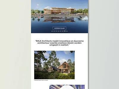 Webdesign for architecture company architecture design figma html ui webdesign webflow