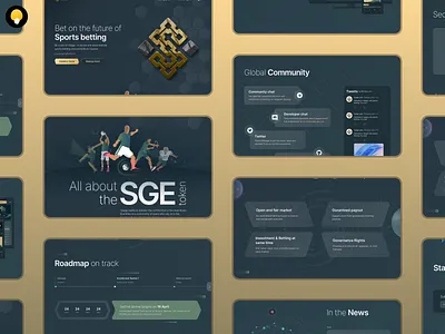 Web3 Sports Betting Desktop Web App betting blockchain dark mode desktop gambling sports ui web3 website