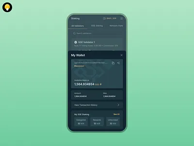 Web3 Wallet • Sports Betting Mobile App betting blockchain crypto crypto wallet dark mode sports tokens ui wallet web3
