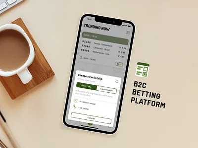 B2C Betting Platform app bet betting mobile app sport bet ui
