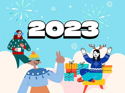 ✨Happy Holidays from the Blush Team ✨ ai design design lading page ui website design