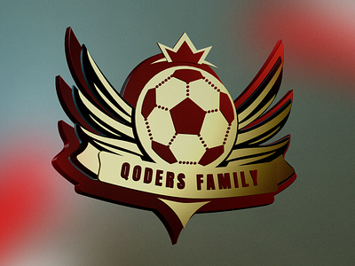 Qoders Family - Football Logo design football logo logo upqode webdesign