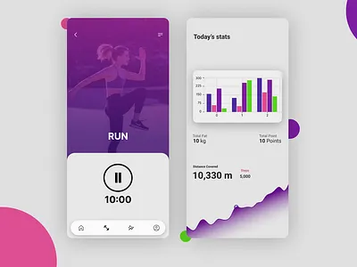 Daily UI #041 Workout Tracker app branding dailyui design designer graphic design illustration logo productdesigning typography ui ux workoutapp