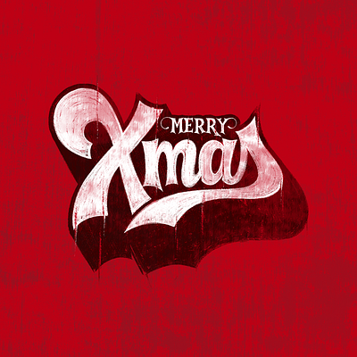 merry xmas 🎄 design feliz natal letras lettering letters merry christmas merry xmas natal procreate texture