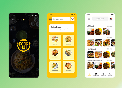 Food Delivery App design design food app food app interface mobile app uiux