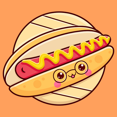 Cute hotdog with glasses in wood plat cartoon cartoon art cartoon design cute cute caracter cute food cute hotdog design fast food food food caracter graphic design hot dog hotdog illustration kawaii kawaii caracter kawaii food kawaii hot dog vector