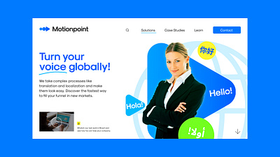Motionpoint branding corporate identity design graphic design ui ux web