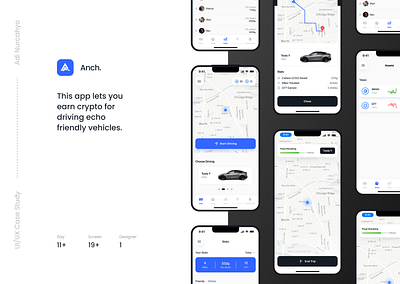 Earn Cypto - Driving Echo Vehicles adinrchyo app app mobile branding casestudy coin app crypto app design earn crypto ui uidesign uiux uixdesign ux uxdesign