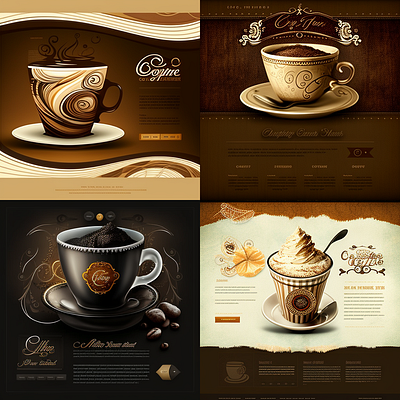 coffee cup website design 3d animation branding graphic design logo motion graphics ui