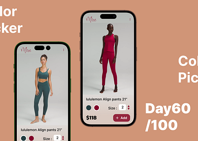 <100 day challenge> Day 60 Color picker 100daychallenge dailyui design ui ux