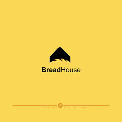 BreadHouse logo design branding design icon logo typography