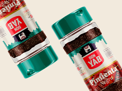 DON YAB: Chile Molido packaging brand branding design food graphic design identity illustration logo maya mayan packaging pepper vectors