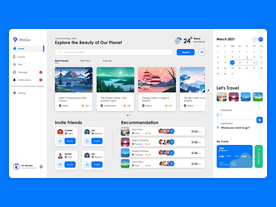 Dashboard - Travel Service booking app design thinking flight app flight booking flight search flight ticket landing page tourism travel agency travel app travel blog travel dashboard travel guide travel landing page travel service travel web travel website traveling trip trip planner