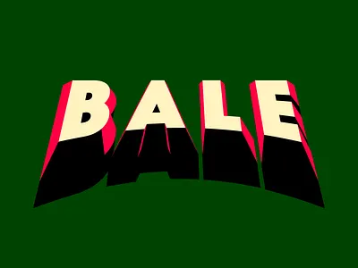 Bale football illustration soccer typography world cup