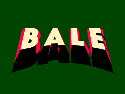 Bale football illustration soccer typography world cup