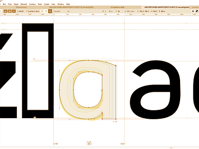 Type Design 31 2d art artwork design font fontlab graphic design lettering modern type design typeface typography vector