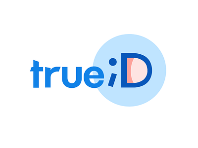 TrueID logo play branding logo
