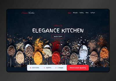 Landing Page for Restaurant a b c b e f g h i j k l m abc app branding design figma graphic design hotel illustration landing page logo mobile n o p q r s t u v w x y z restaurants type typography ui ux ux design vector