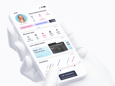 More visual healthcare — dashboard dashboard data visualisation healthcare interface medical speedredesign ux