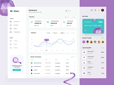 Fintech Dashboard 3d dashboard fintech icon pay payment statistics table transfer ui