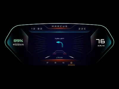 Car HMI car car hmi design hmi vehicle design.