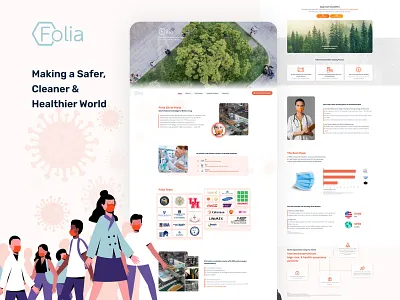Folia Materials adil shehzad customwebsitedesign design illustration landing page landingpage ui vector webdesign webflow webflow designer webflow developer webnemtechnology website websitedesign