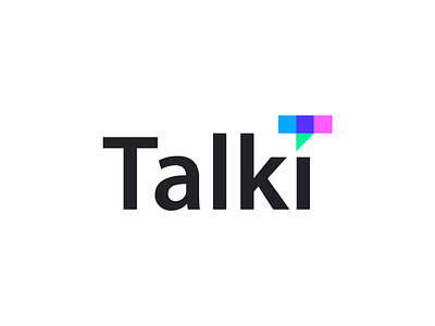talki branding chat communication conncetion consulting icon logo service talk technology tool wodmark