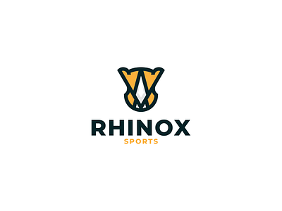 Rhinox Logo brand branding design graphic design illustration logo motion graphics ui ux vector