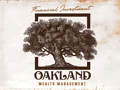 Oak tree logo branding logo oak retro vector vector graphic vintage