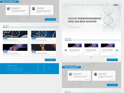 Web site design: landing page home page ui design dna landing page ui uiux ux design