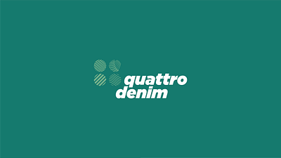 Quattro Denim - Jeans Branding branding fashion jeans logo