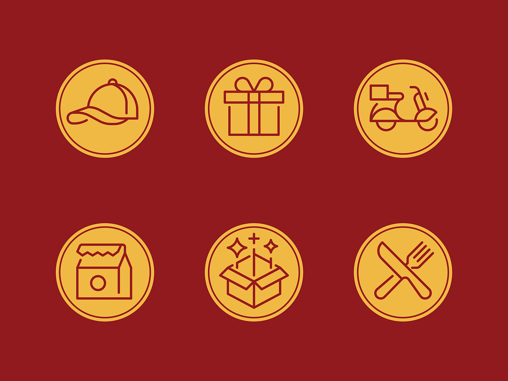Chargrill Charlie's - App Iconography by Makers Company on Dribbble