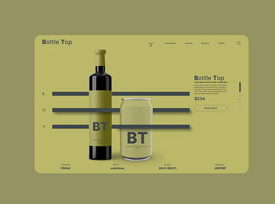 Case Study UI UX design for Alcohol selling page app branding design graphic design illustration typography ui ux