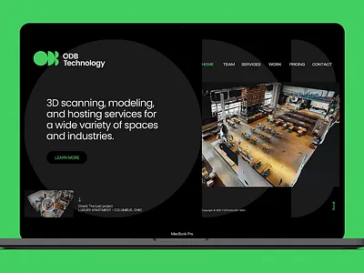 ODB Technology branding corporate identity design ui ux