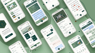 Tahfidz Al-Quran Mobile Application Design app design graphic design ui ux