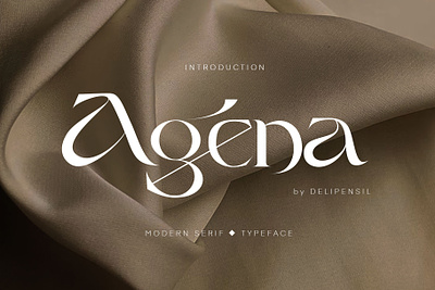 AGENA - Modern Serif Typeface font fonts ligature typeface typography