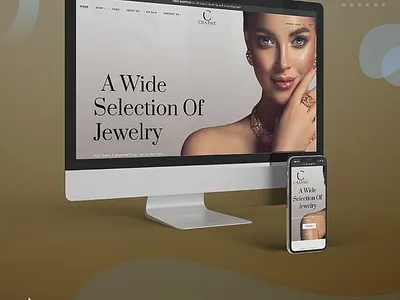Jewelry eCommerce Store ecommerce graphic design web design website