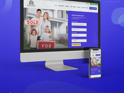 Investment Firm Company Website graphic design web design website