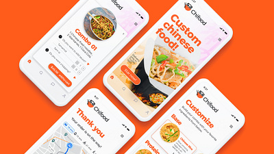 Chifood - Branding, Web Design branding corporate identity design graphic design logo ui ux web design