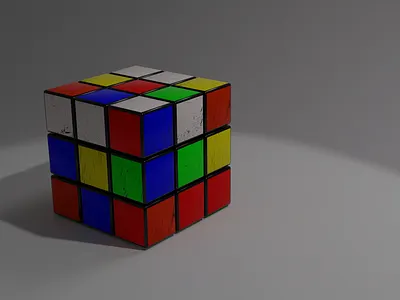 The Rubik's Cube 3d