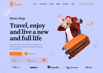 travel agency graphic design travel agency ui ux web