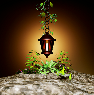 3D illustration. Blender. 3d design illustration