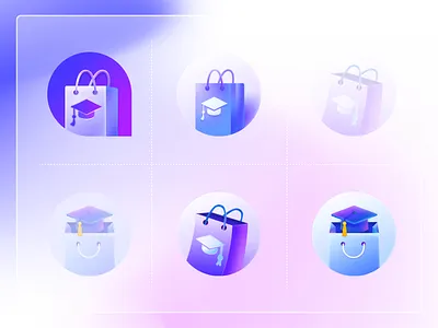 3D Icon Design 3d icon branding design icon icon design study ui ui design university