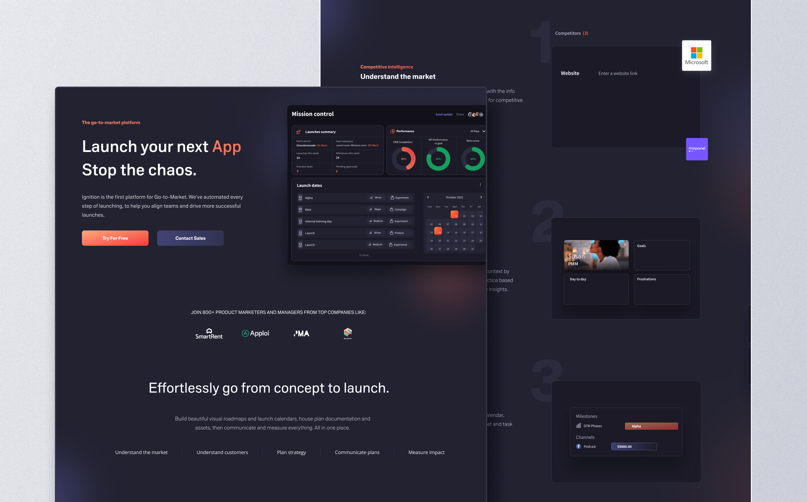 Ignition website refresh branding design ui ux webdesign