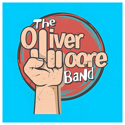 **The Oliver Moore Band**(Middle Stumpy Logo) adobe illustrator band logo graphic design illustration illustrator logo logo design music logo rock band logo the oliver moore band