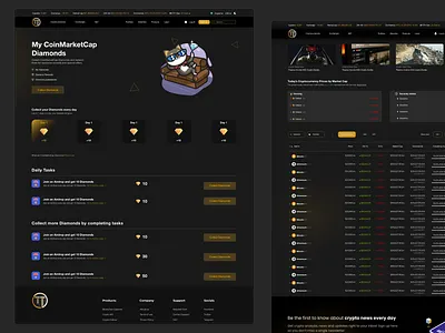 Landing page for NFT Project adobe animation design graphic design landing page nft project ui uiux ux design xd