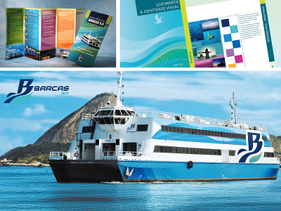 BARCAS S.A / Branding boat branding design graphic design rio de janeiro sea sign transport